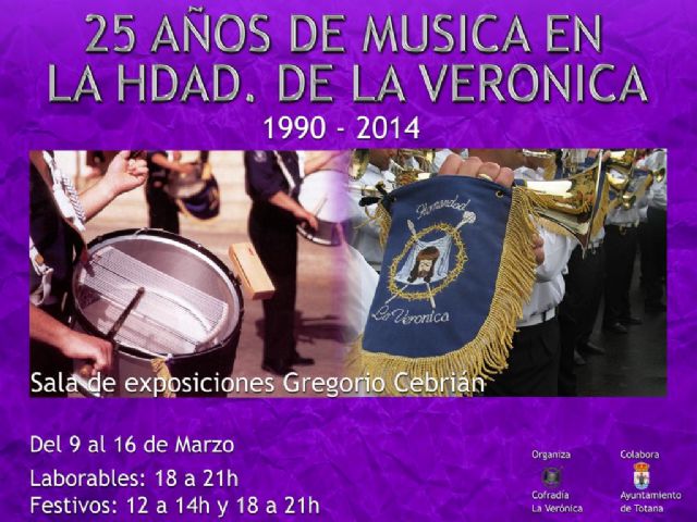 Exposicin 25 aos de Msica en la Hdad. de La Vernica - 1