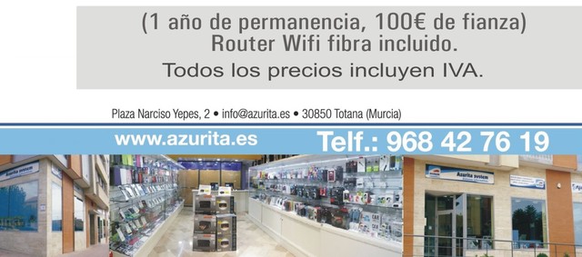 La empresa totanera Azurita System, pionera en ofrecer fibra ptica en Totana - 57
