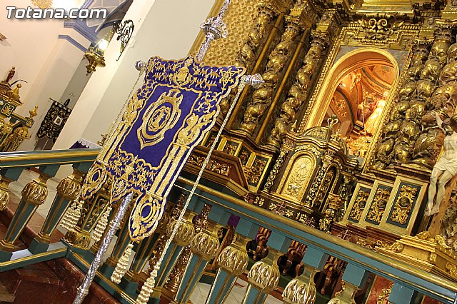 Bendición del nuevo banderín de la Flagelación - 2013 - 1 Bendición del nuevo banderín de la Flagelación - 2013 - 1