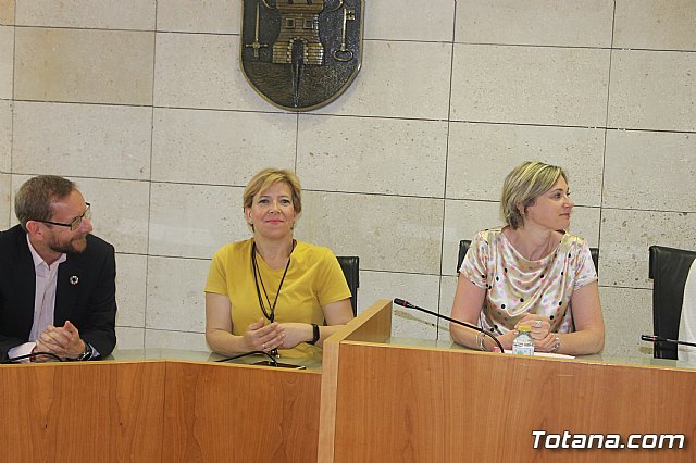 Recepcin institucional alumnos franceses IES Prado Mayor. 2019 - 30