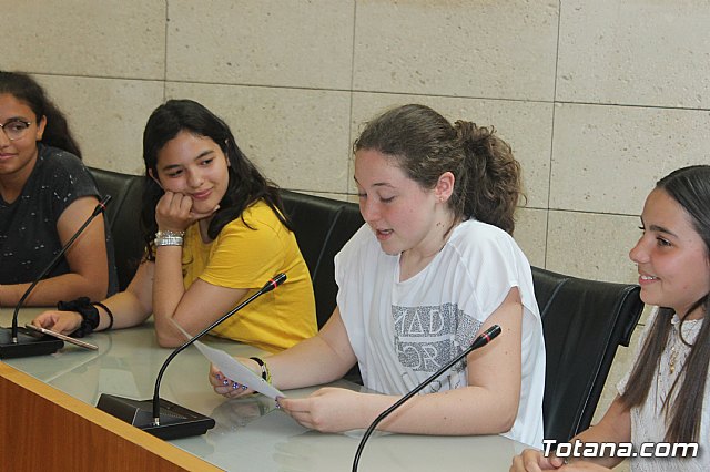 Recepcin institucional alumnos franceses IES Prado Mayor. 2019 - 43