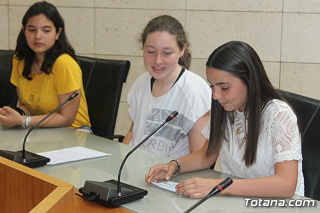 Recepcin institucional alumnos franceses IES Prado Mayor. 2019 - 44