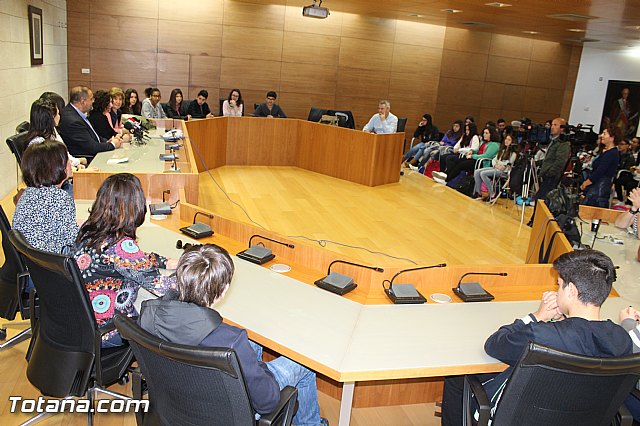 Recepcin intercambio alumnos franceses - 21