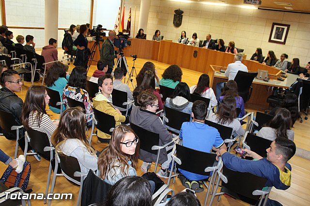 Recepcin intercambio alumnos franceses - 22