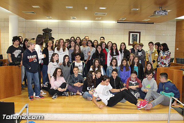 Recepcin intercambio alumnos franceses - 26