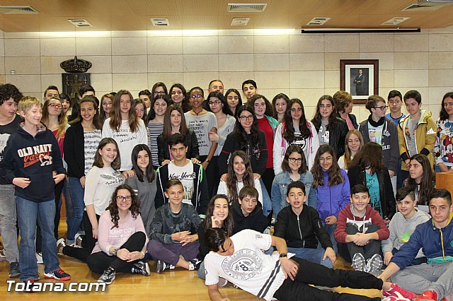 Recepcin intercambio alumnos franceses - 27