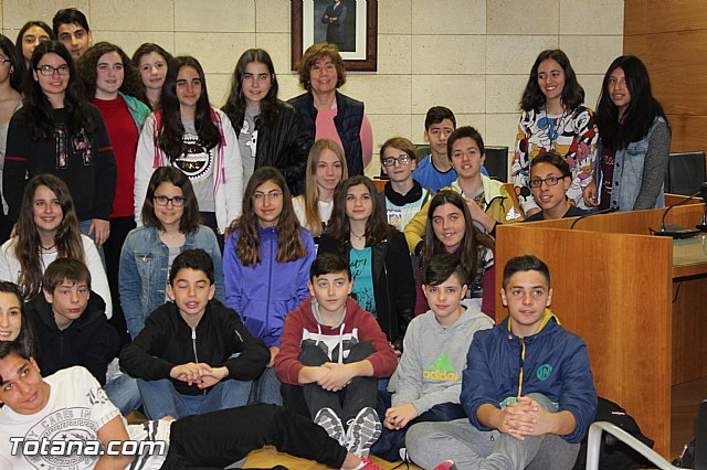 Recepcin intercambio alumnos franceses - 28