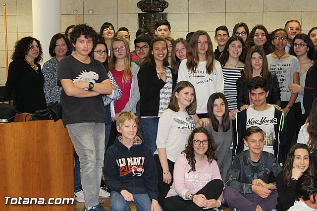 Recepcin intercambio alumnos franceses - 30