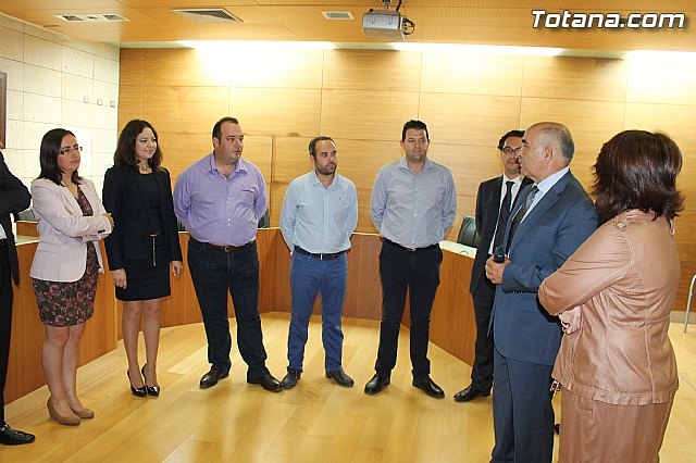 El nuevo Presidente de la Comunidad Autnoma, Alberto Garre, visita Totana - 15