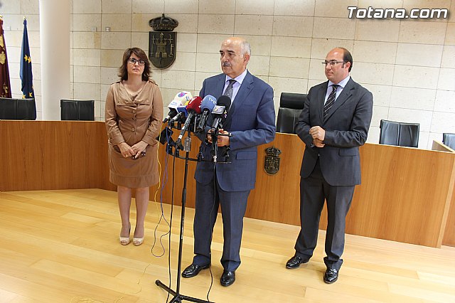 El nuevo Presidente de la Comunidad Autnoma, Alberto Garre, visita Totana - 22