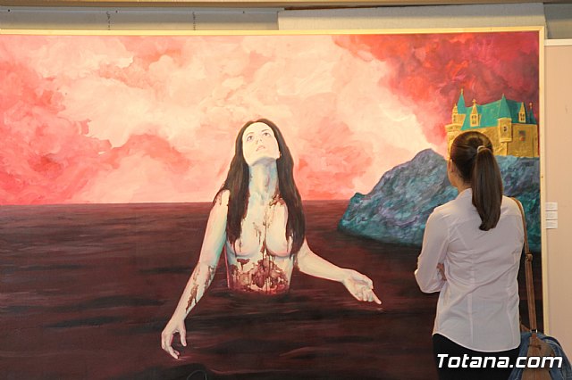 Exposicin de pintura de Lorena Cabrera 