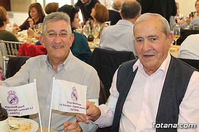 Comida homenaje de la Pea Madridista 