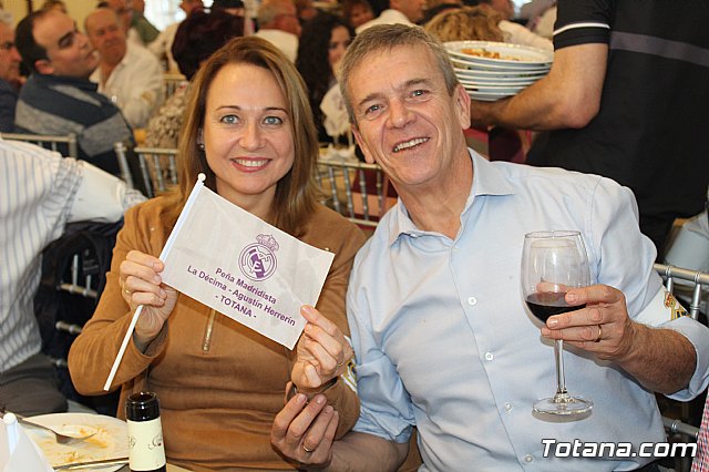 Comida homenaje de la Pea Madridista 