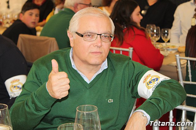 Comida homenaje de la Pea Madridista 