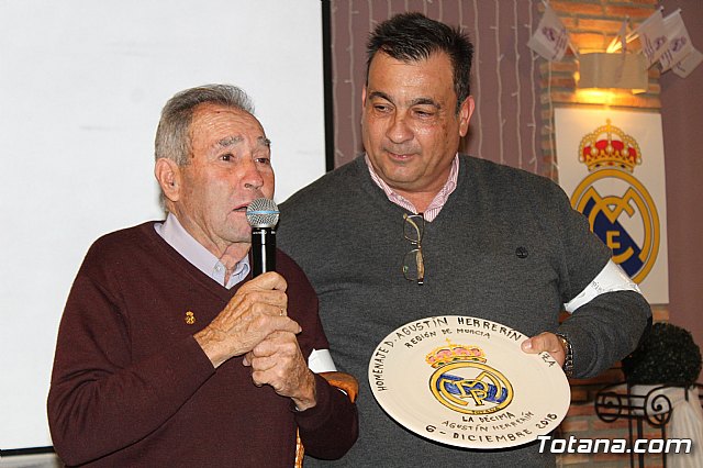 Comida homenaje de la Pea Madridista 