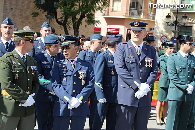 Misa da del Pilar y acto institucional de homenaje a la bandera de Espaa - 2014 - 160