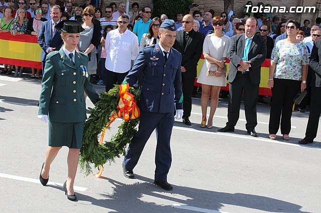 Misa da del Pilar y acto institucional de homenaje a la bandera de Espaa - 2014 - 239