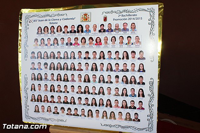 Acto de graduacin 2 de bachillerato. IES Juan de la Cierva 2015 - 4