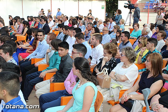Acto de graduacin 2 de bachillerato. IES Juan de la Cierva 2015 - 45