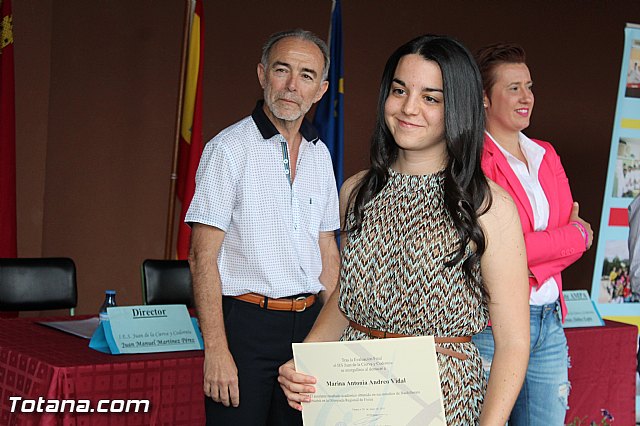 Acto de graduacin 2 de bachillerato. IES Juan de la Cierva 2015 - 106