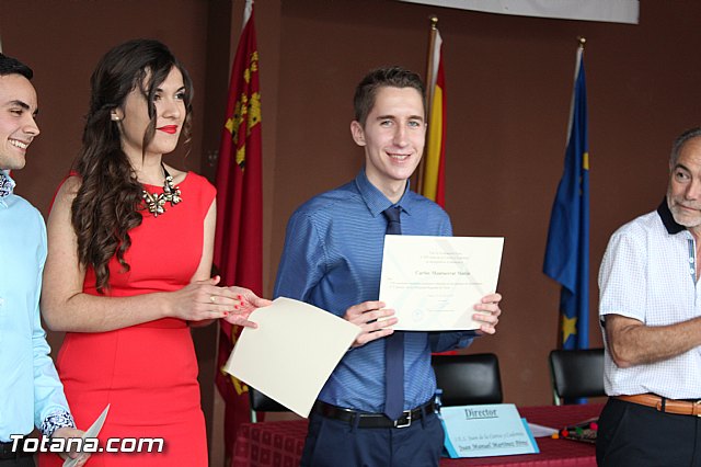 Acto de graduacin 2 de bachillerato. IES Juan de la Cierva 2015 - 114