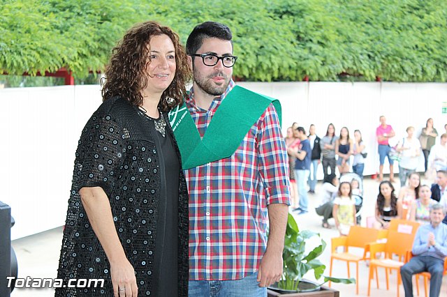 Acto de graduacin 2 de bachillerato. IES Juan de la Cierva 2015 - 146
