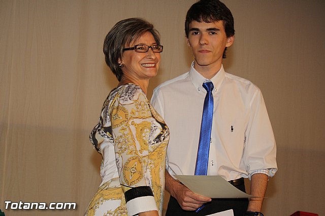 Graduacin de los alumnos de los ciclos formativos y de bachillerato del IES 