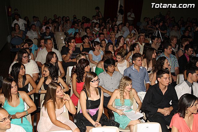 Graduacin de los alumnos de los ciclos formativos y de bachillerato del IES 