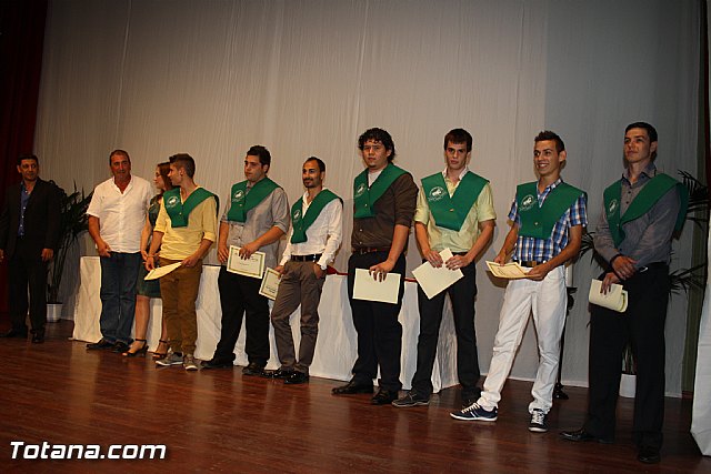 Graduacin de los alumnos de los ciclos formativos y de bachillerato del IES 