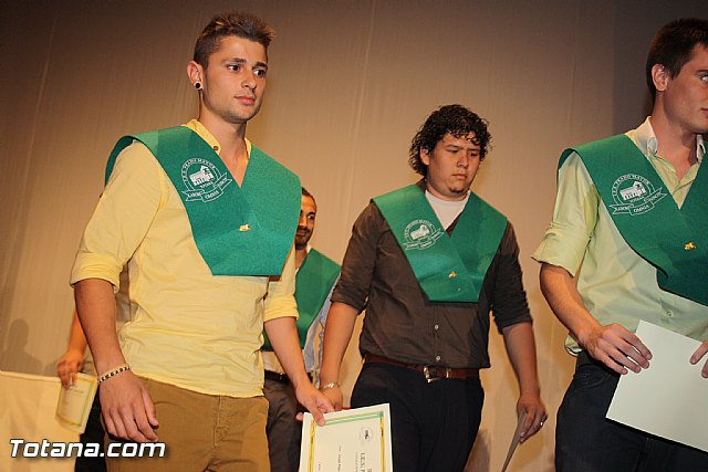 Graduacin de los alumnos de los ciclos formativos y de bachillerato del IES 