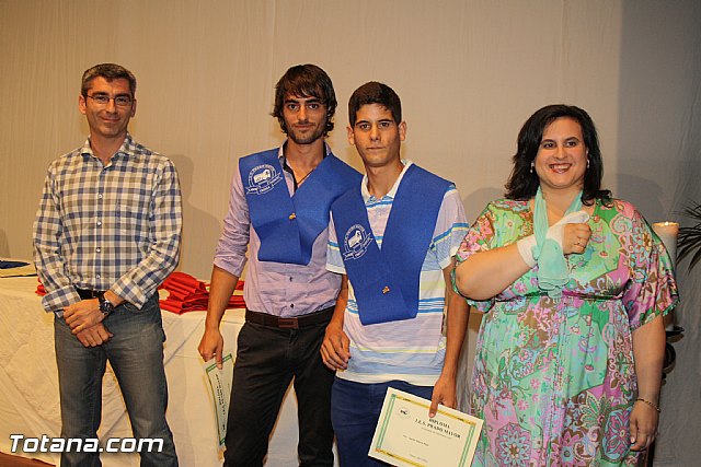 Graduacin de los alumnos de los ciclos formativos y de bachillerato del IES 