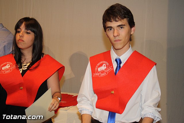 Graduacin de los alumnos de los ciclos formativos y de bachillerato del IES 