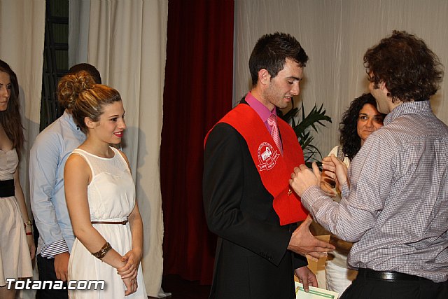 Graduacin de los alumnos de los ciclos formativos y de bachillerato del IES 