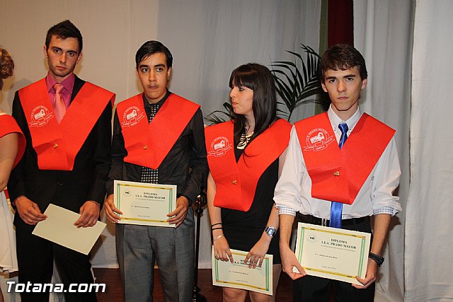 Graduacin de los alumnos de los ciclos formativos y de bachillerato del IES 