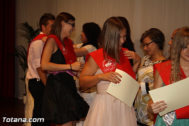 Graduacin de los alumnos de los ciclos formativos y de bachillerato del IES 