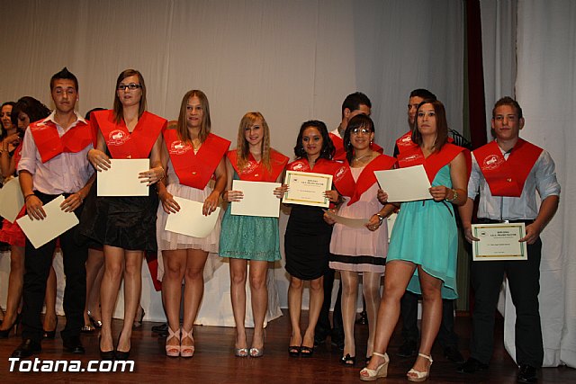 Graduacin de los alumnos de los ciclos formativos y de bachillerato del IES 