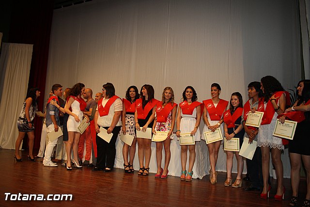 Graduacin de los alumnos de los ciclos formativos y de bachillerato del IES 