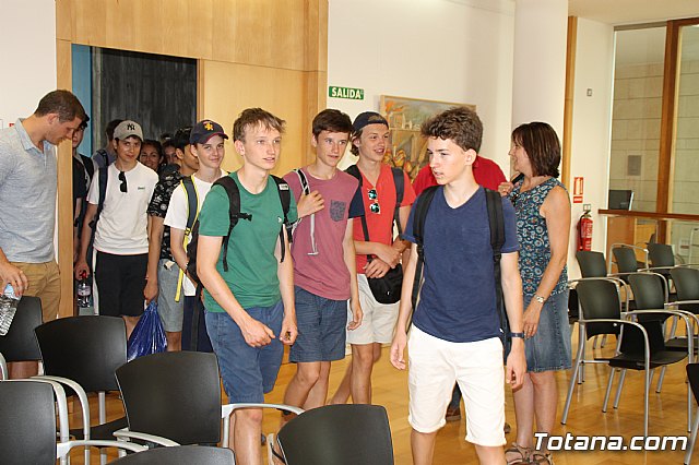 Recepcin institucional a alumnos ingleses - 2