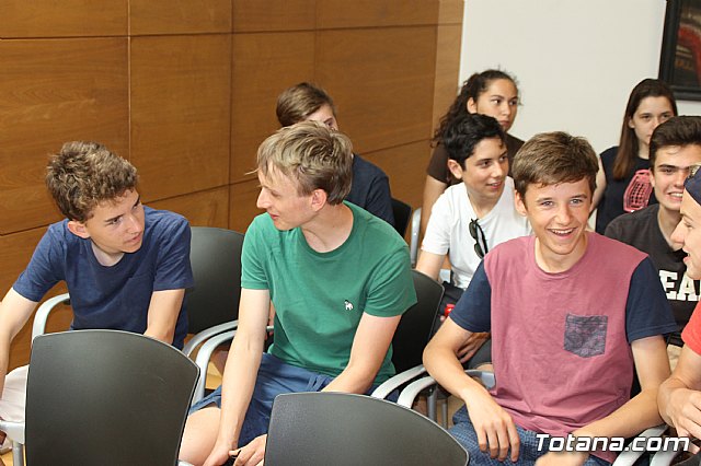 Recepcin institucional a alumnos ingleses - 3