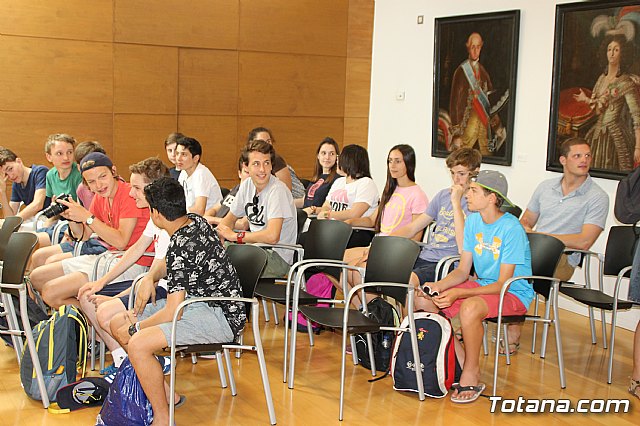 Recepcin institucional a alumnos ingleses - 11