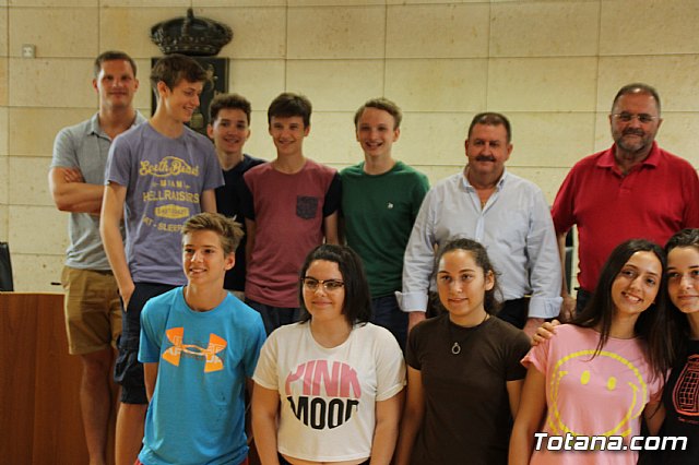 Recepcin institucional a alumnos ingleses - 31