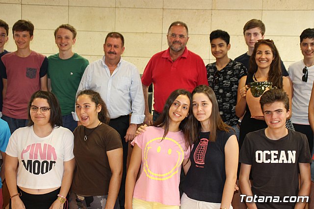 Recepcin institucional a alumnos ingleses - 32