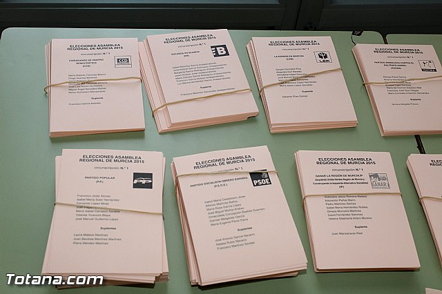 Jornada electoral - Elecciones municipales y autonmicas 24 mayo 2015 - 29