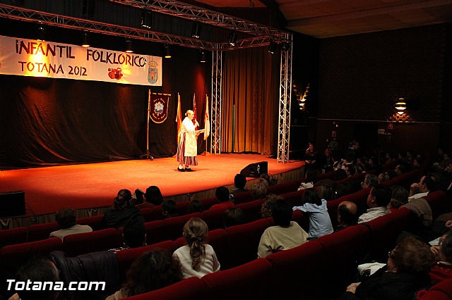 Festival Infantil Folklrico 2012 Ciudad de Totana - 1