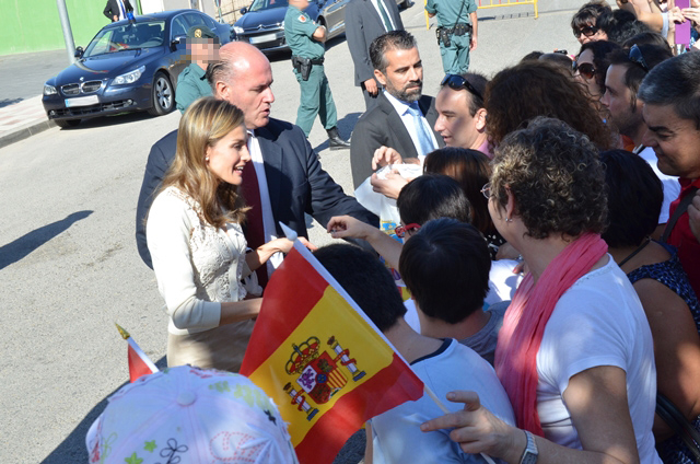 Su Alteza Real la Princesa de Asturias, Doa Letizia Ortiz, en Totana - 141