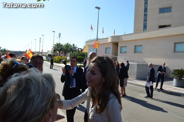 Su Alteza Real la Princesa de Asturias, Doa Letizia Ortiz, en Totana - 143