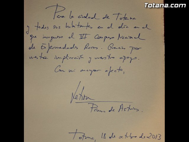 Su Alteza Real la Princesa de Asturias, Doa Letizia Ortiz, en Totana - 192