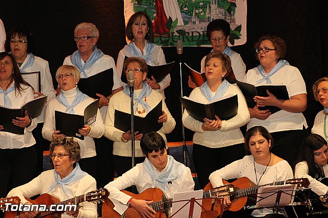 IV Festival de coros y Rondallas a beneficio de la Delegacin de Lourdes de Totana - 99