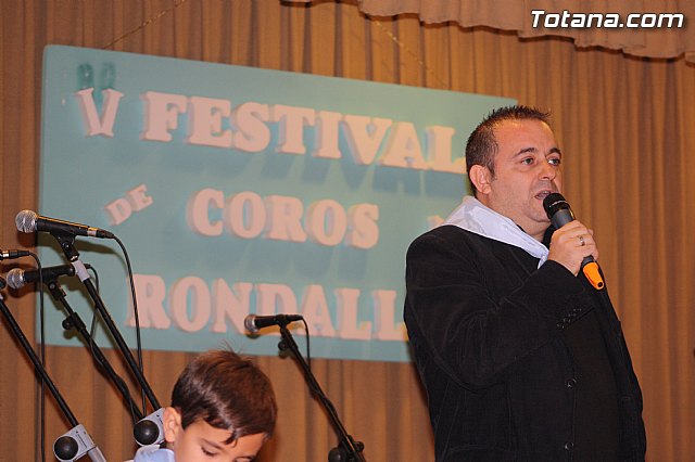 V festival de Coros y Rondallas a beneficio de la delegacin de 