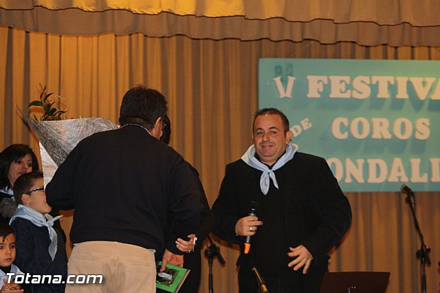 V festival de Coros y Rondallas a beneficio de la delegacin de 